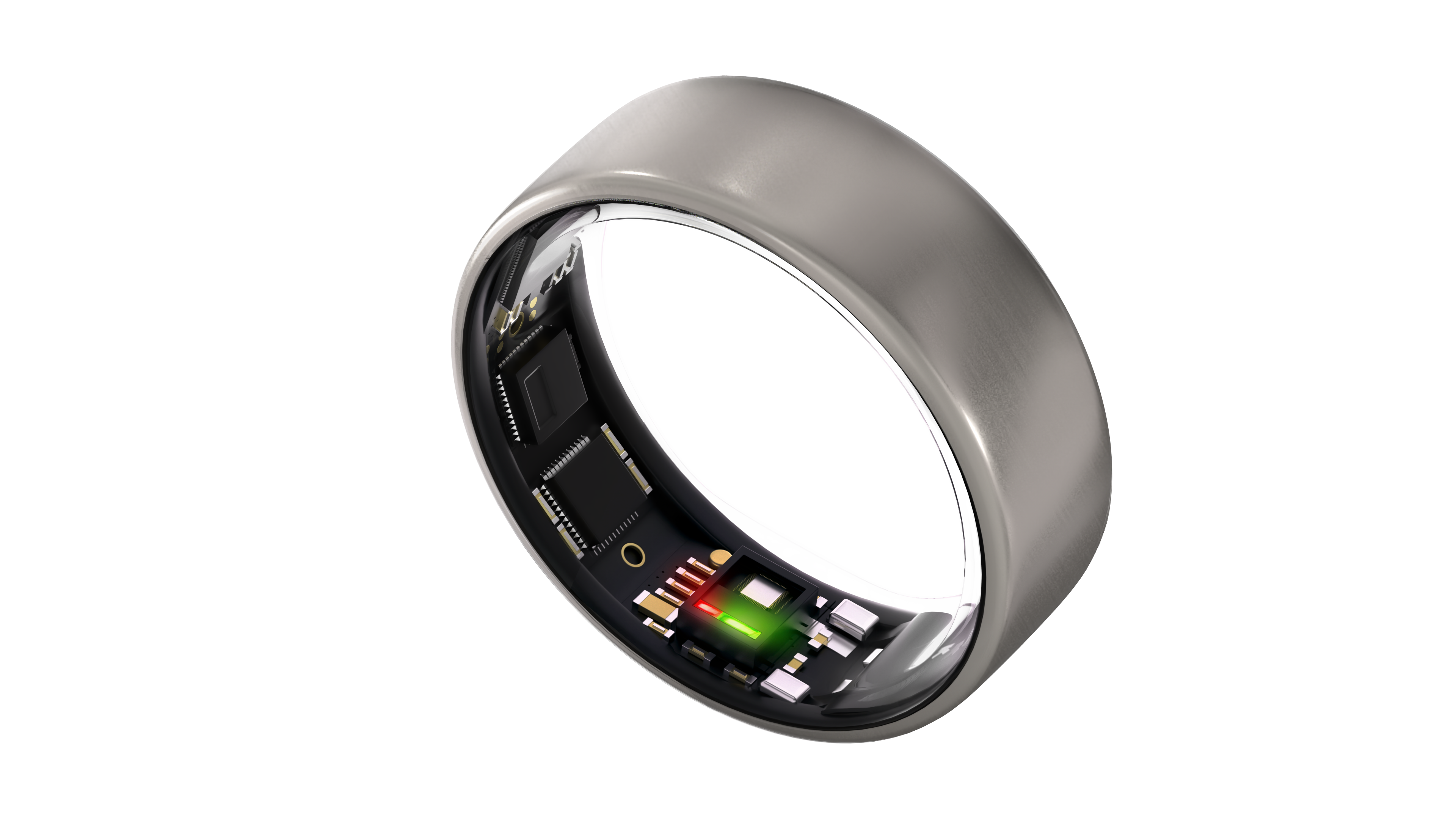 Ultrahuman Ring Air チタン 7号 Ultrahuman Ring AIR Size 7- World's Lightest Sleep-Tracking