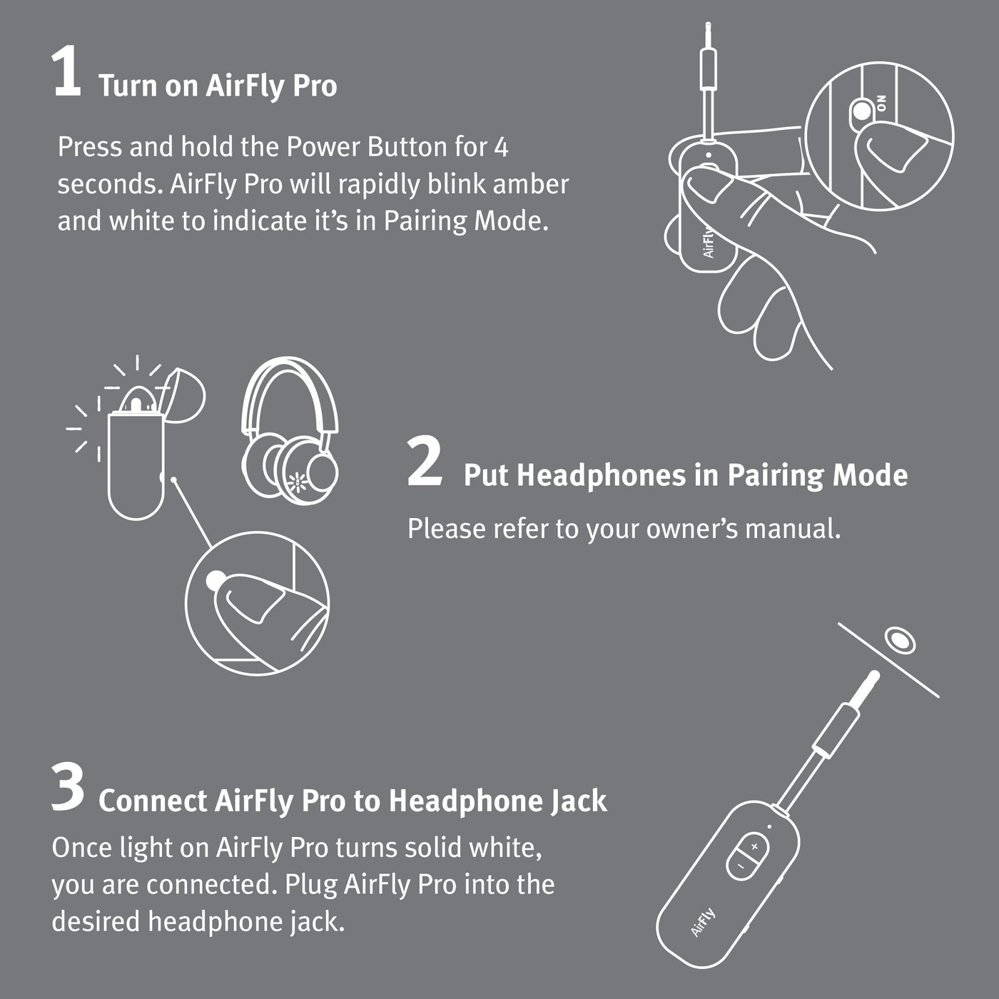 Twelve South Airfly Pro - White