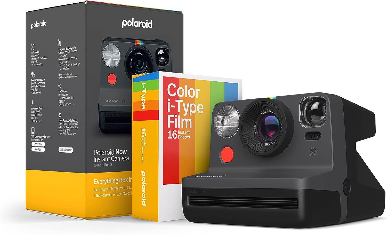 Polaroid Everything Box Now Gen 2 - Black