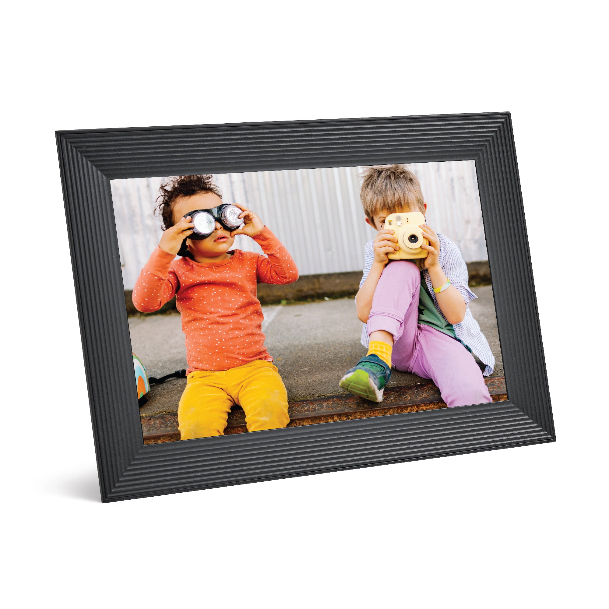 Aura Carver WiFi Digital Picture Frame - Gravel