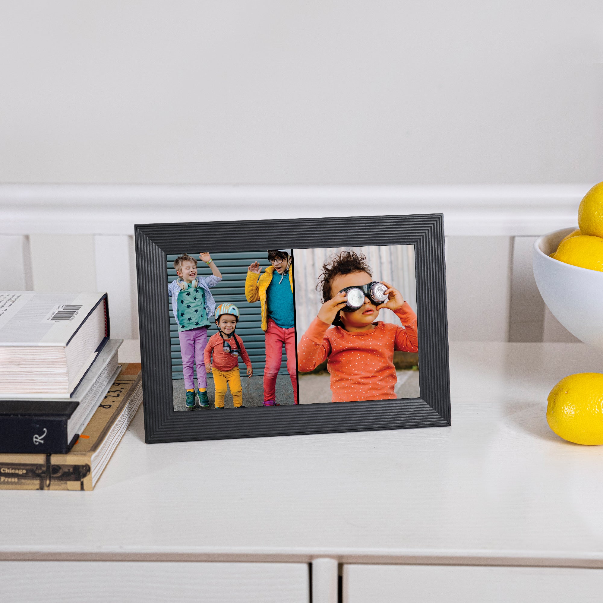 Aura Carver WiFi Digital Picture Frame - Gravel