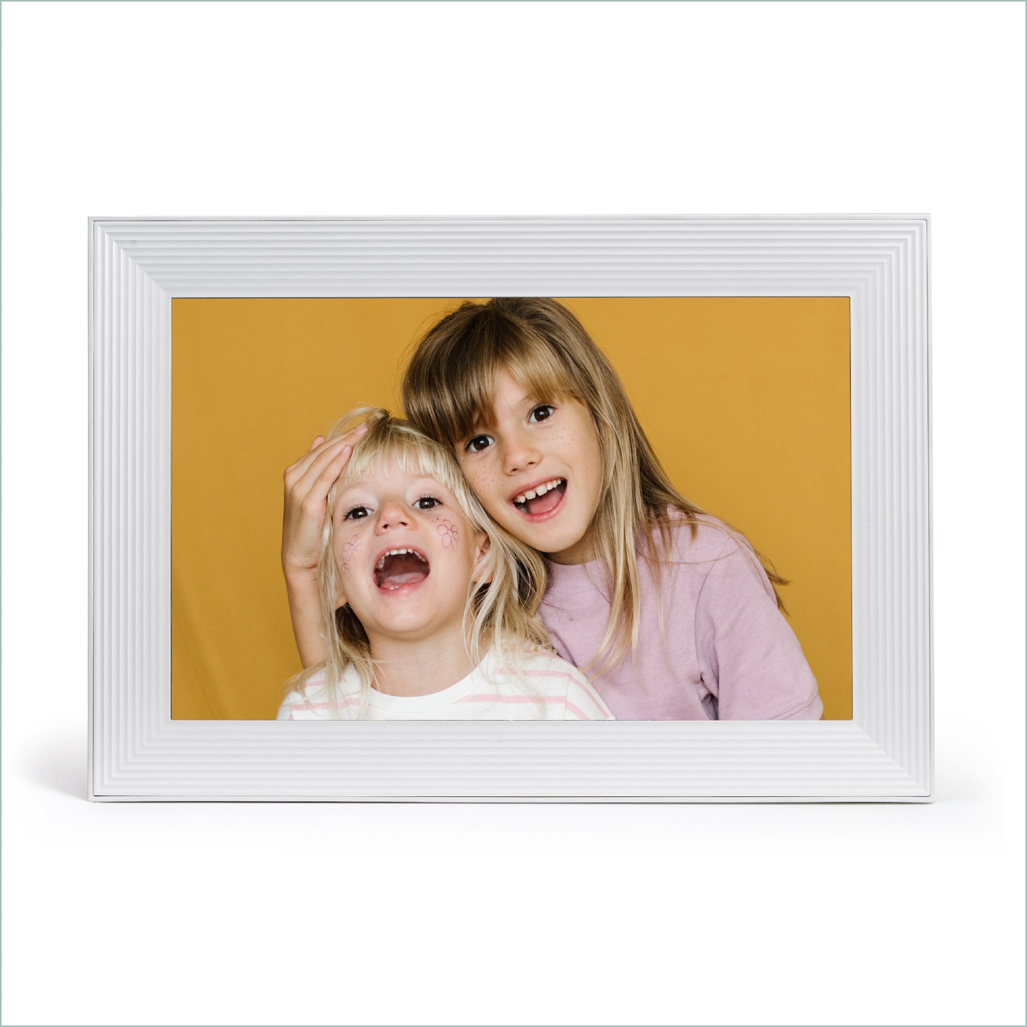 Aura Carver WiFi Digital Picture Frame - Sea Salt