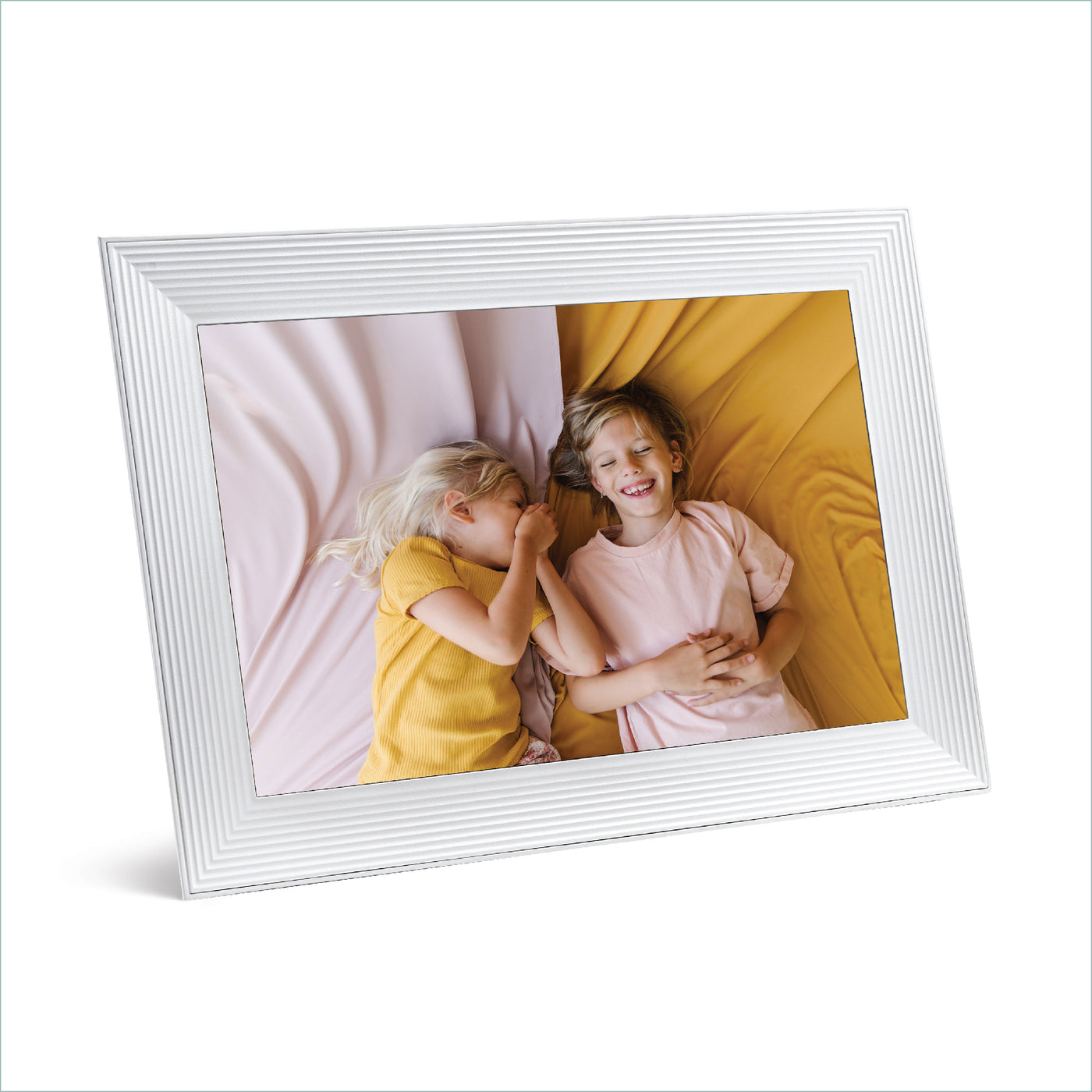 Aura Carver WiFi Digital Picture Frame - Sea Salt