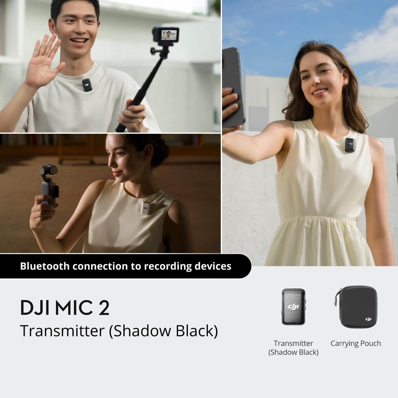 DJI Mic 2 (1TX Shadow Black)
