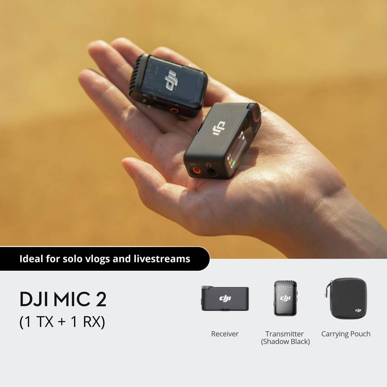 DJI Mic 2 (1TX+1RX)
