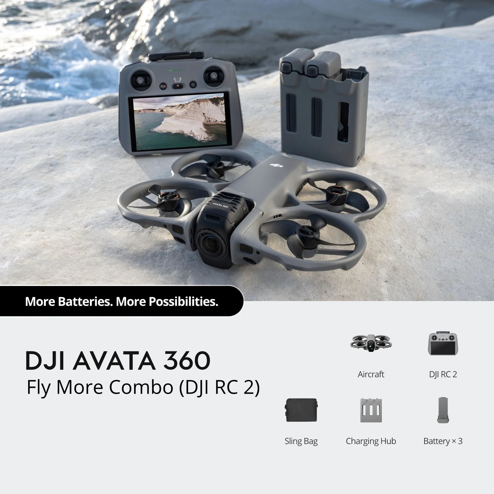 DJI Avata 360 Fly More Combo (RC 2)