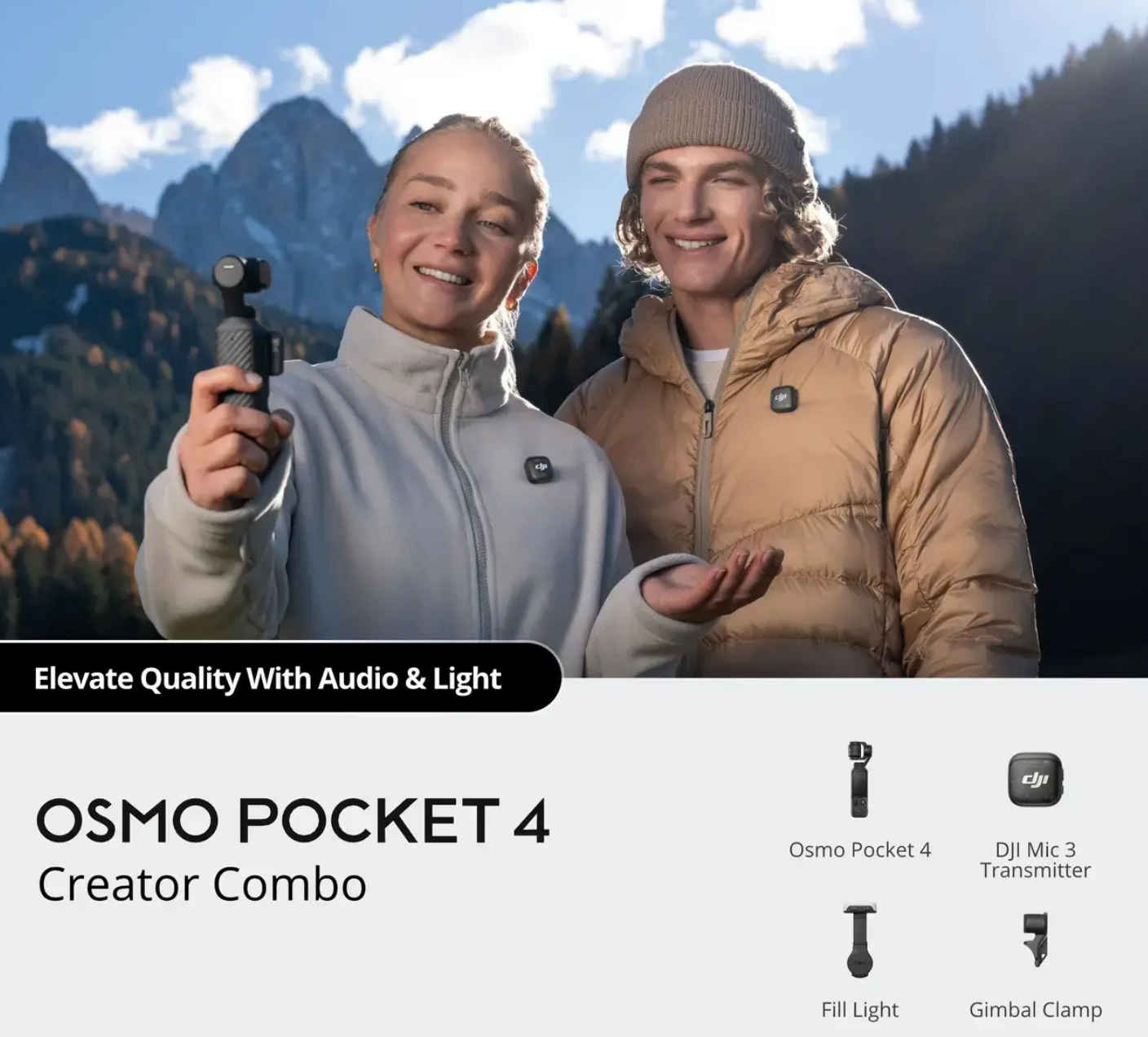 Osmo pocket 4 creator combo 