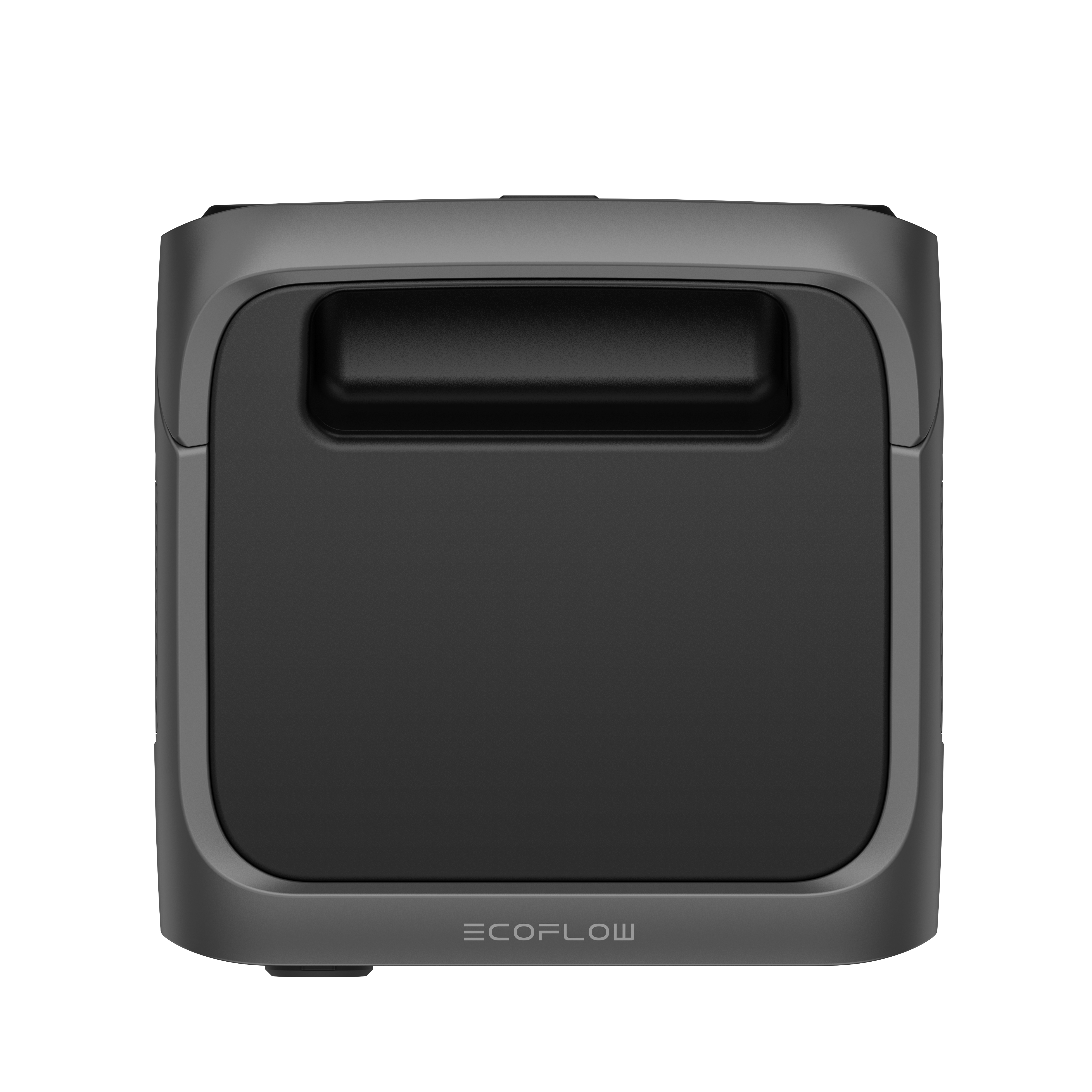 Black EcoFlow device on a white background