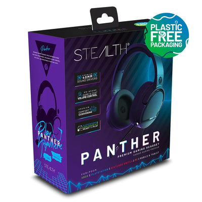 Stealth PANTHER Performance Gaming Headset for XBOX, PS4/PS5, Switch, PC - Black