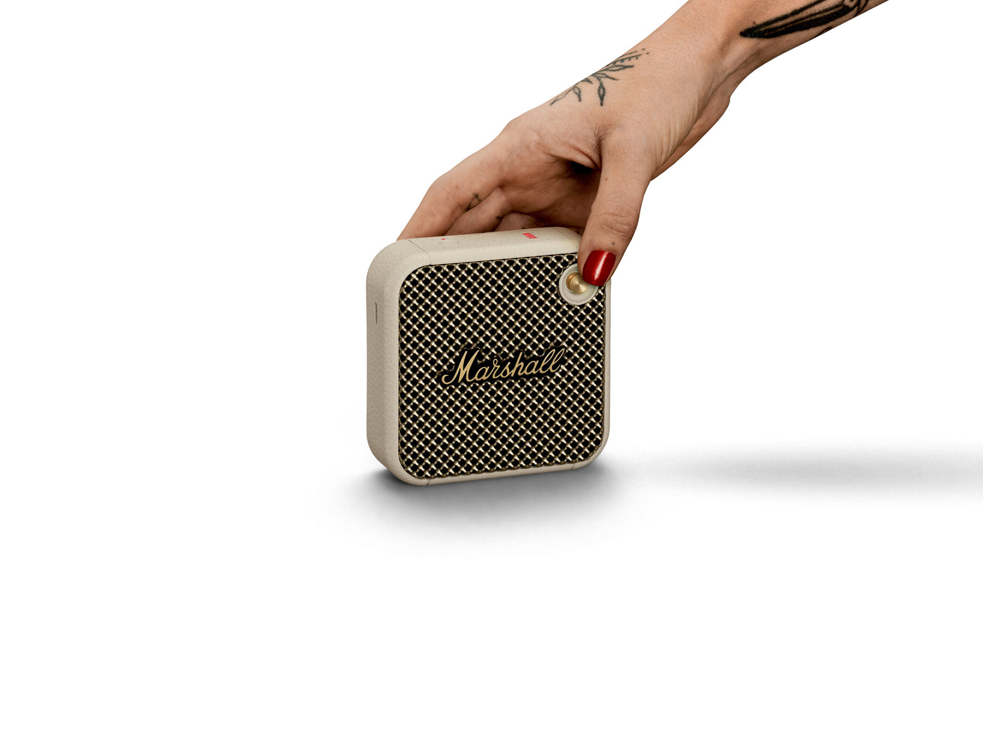 Marshall Willen Portable Bluetooth Speaker - Cream